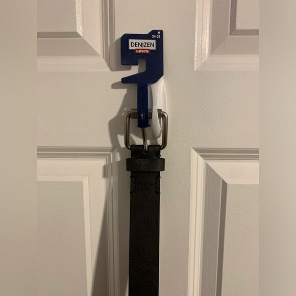 Levi's black brown medium belt leather - Picture 4 of 9